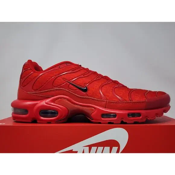 Nike Air Max Plus CHILE RED DD9609-600 Size 11.5 WORN - Picture 5 of 8